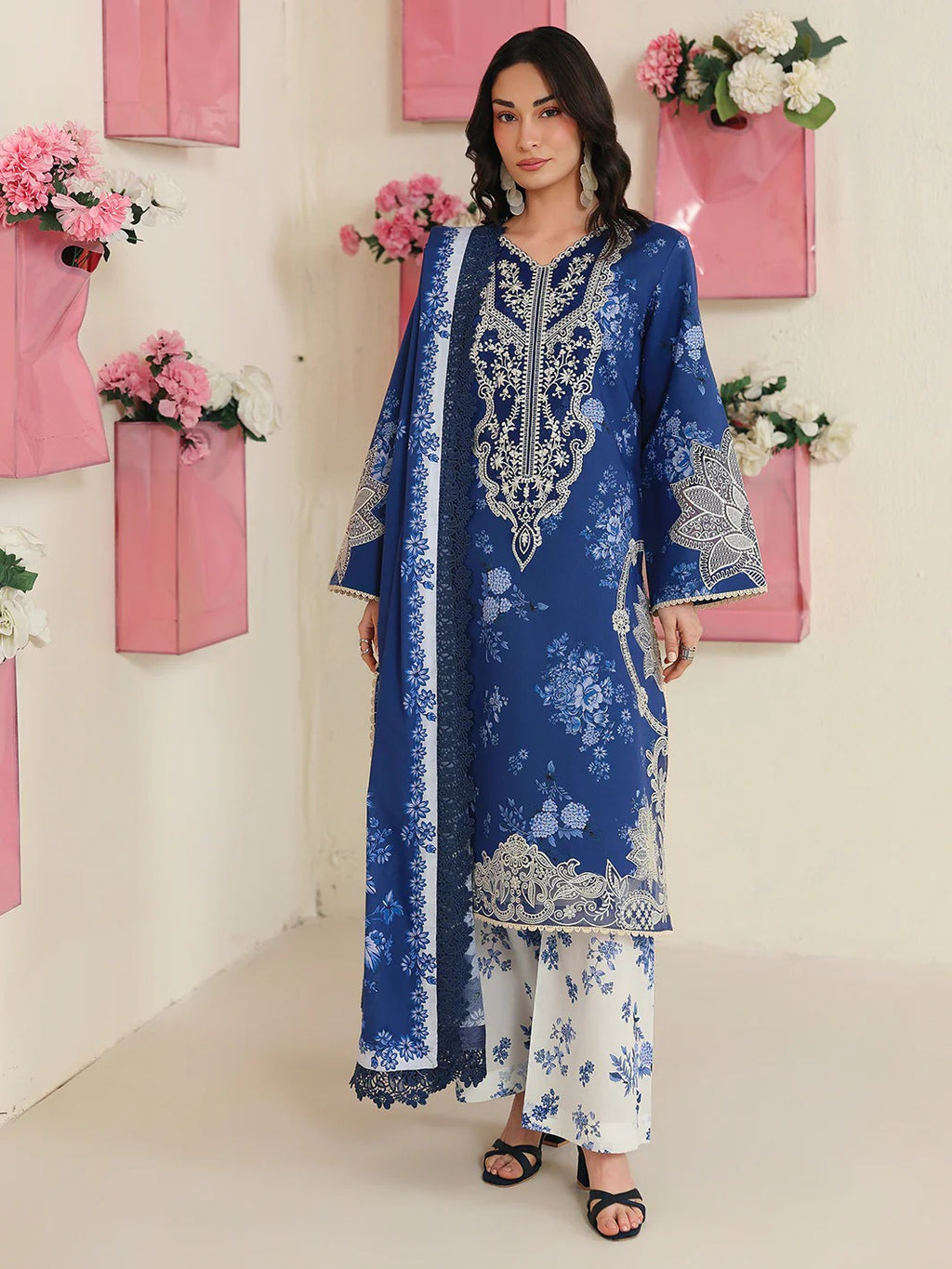 AN-2-03 | 3 PC Lawn | Anaya | Mahnur