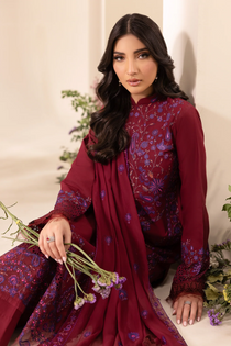 Embroidered Chiffon Dopatta 08 I Premium Edition I RajBari