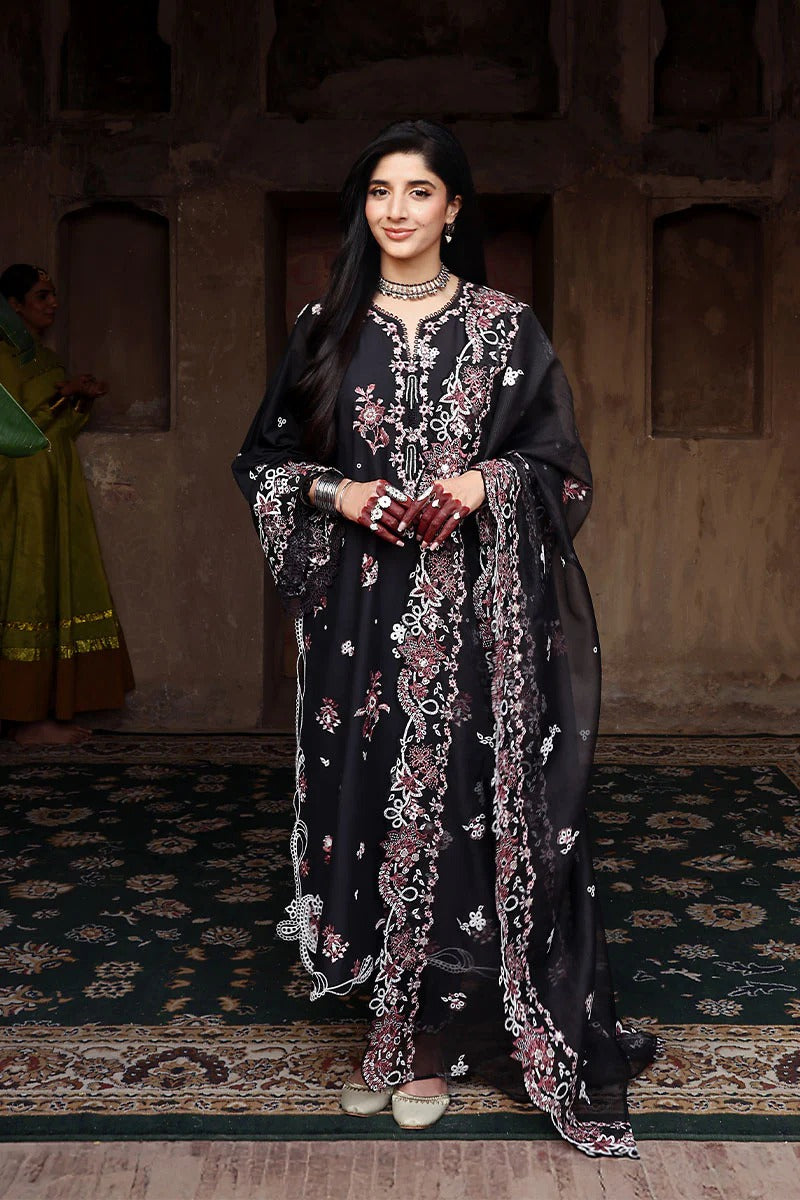 ORCHARD DUNE-3PC EMBROIDERED LAWN SUIT I EID LAWN '26 I Cross Stitch