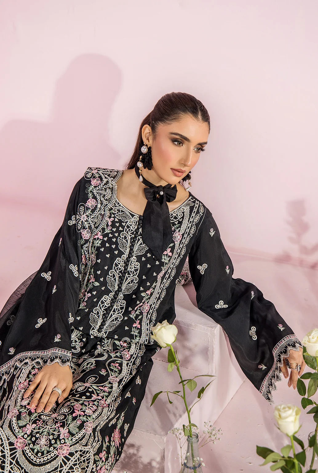 MARGARET I Eid edit'26 tropical silk I Saad Shaikh Secondary image