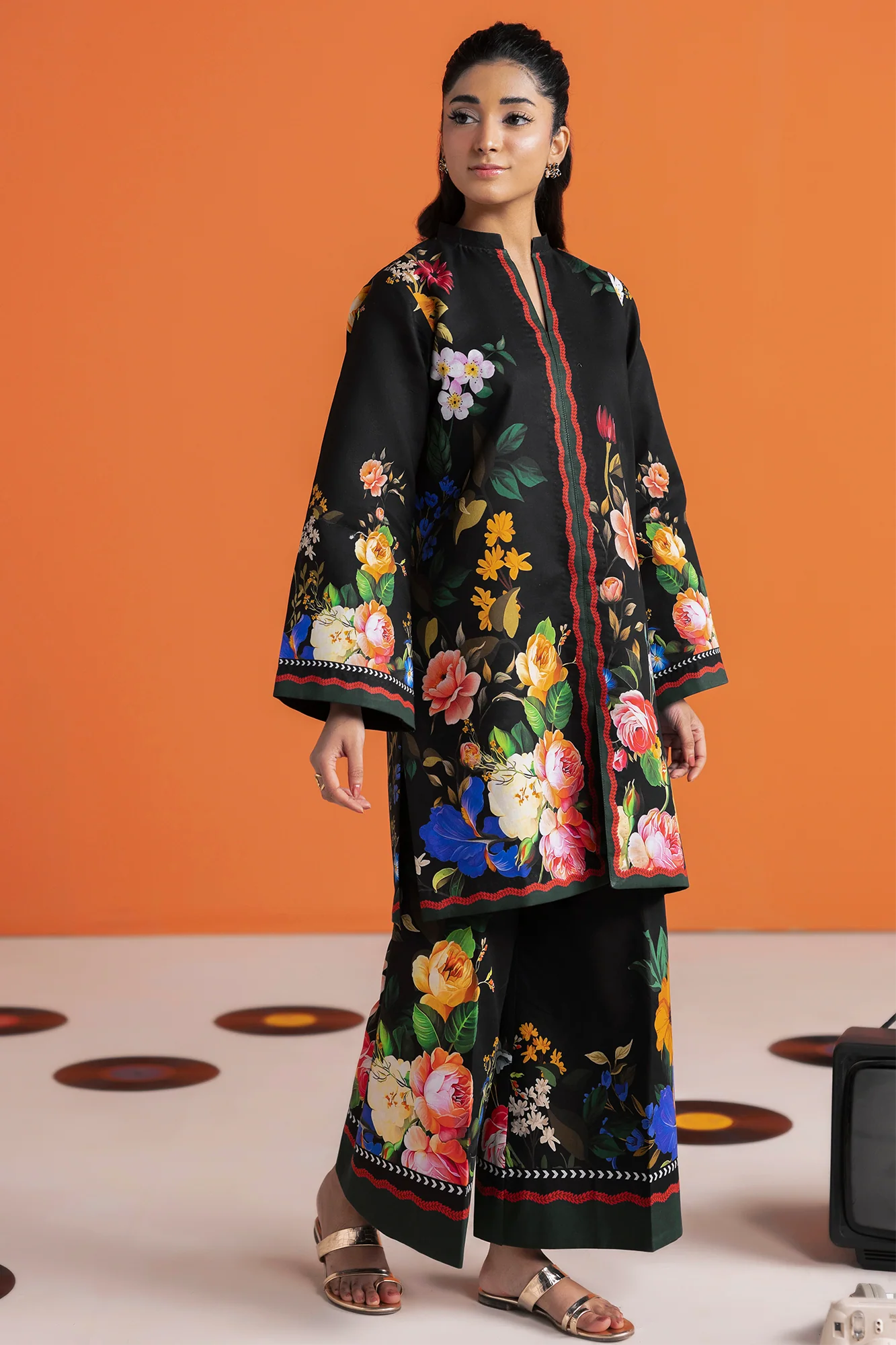 Unstitched Cord 02 I Amal Summer Prints 2Pc I Rajbari