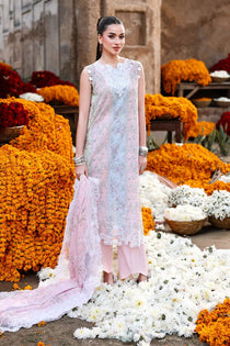 ROSE VEIL-3PC PRINTED LAWN SUIT I EID LAWN '26 I Cross Stitch