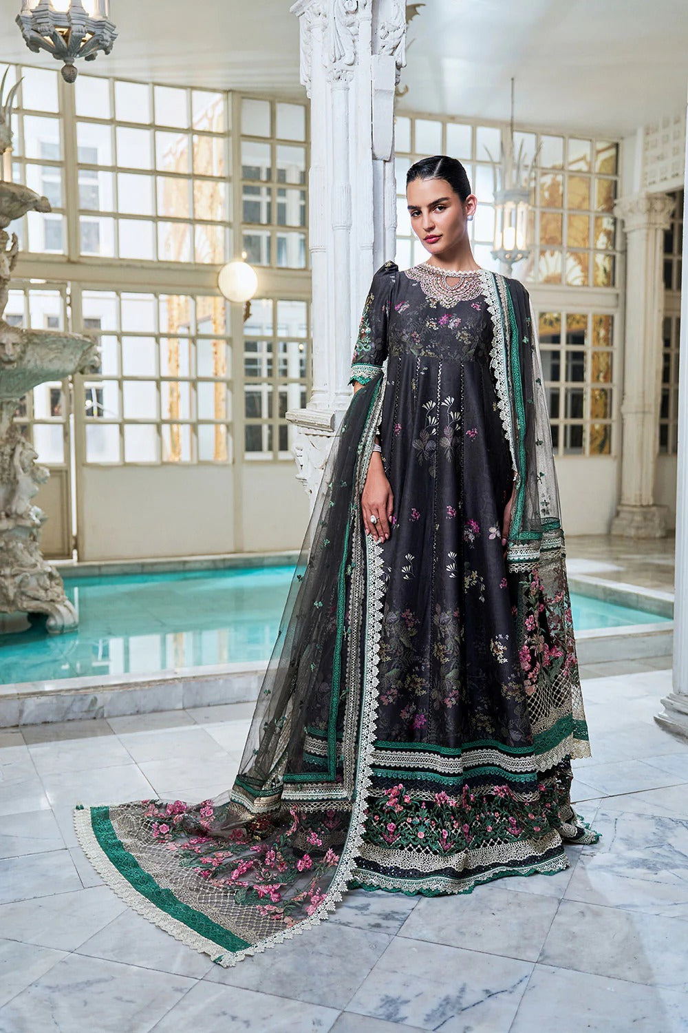 Design 10A I Luxury Lawn Eid Edition 2026 Unstitched I Sobia Nazir
