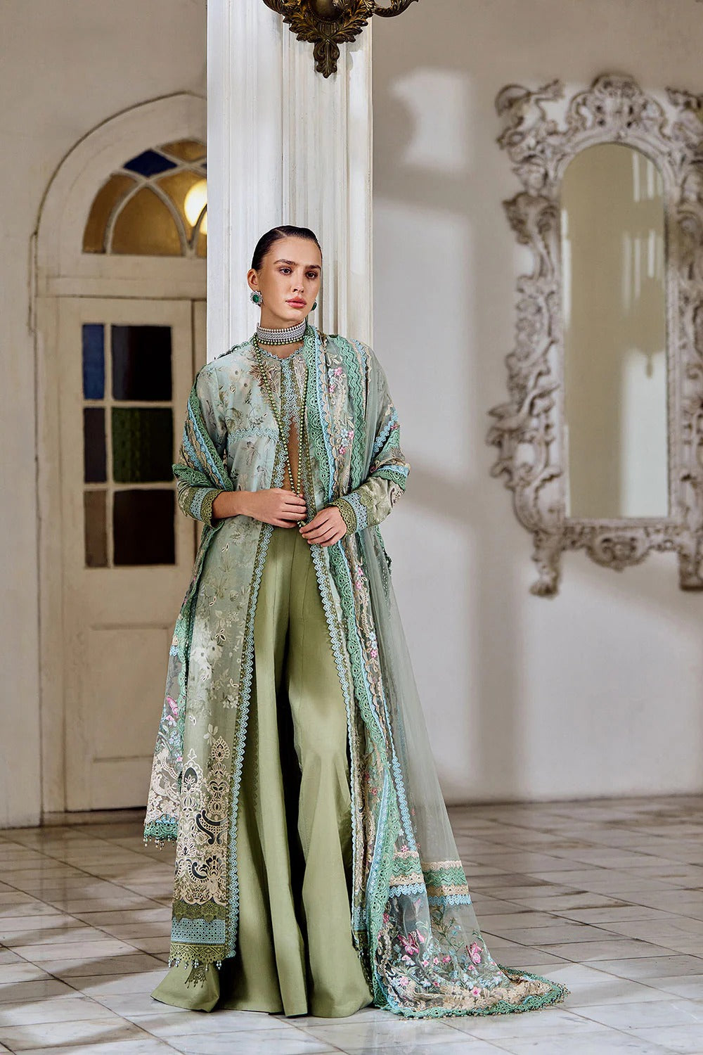 Design 12A I Luxury Lawn Eid Edition 2026 Unstitched I Sobia Nazir Main image