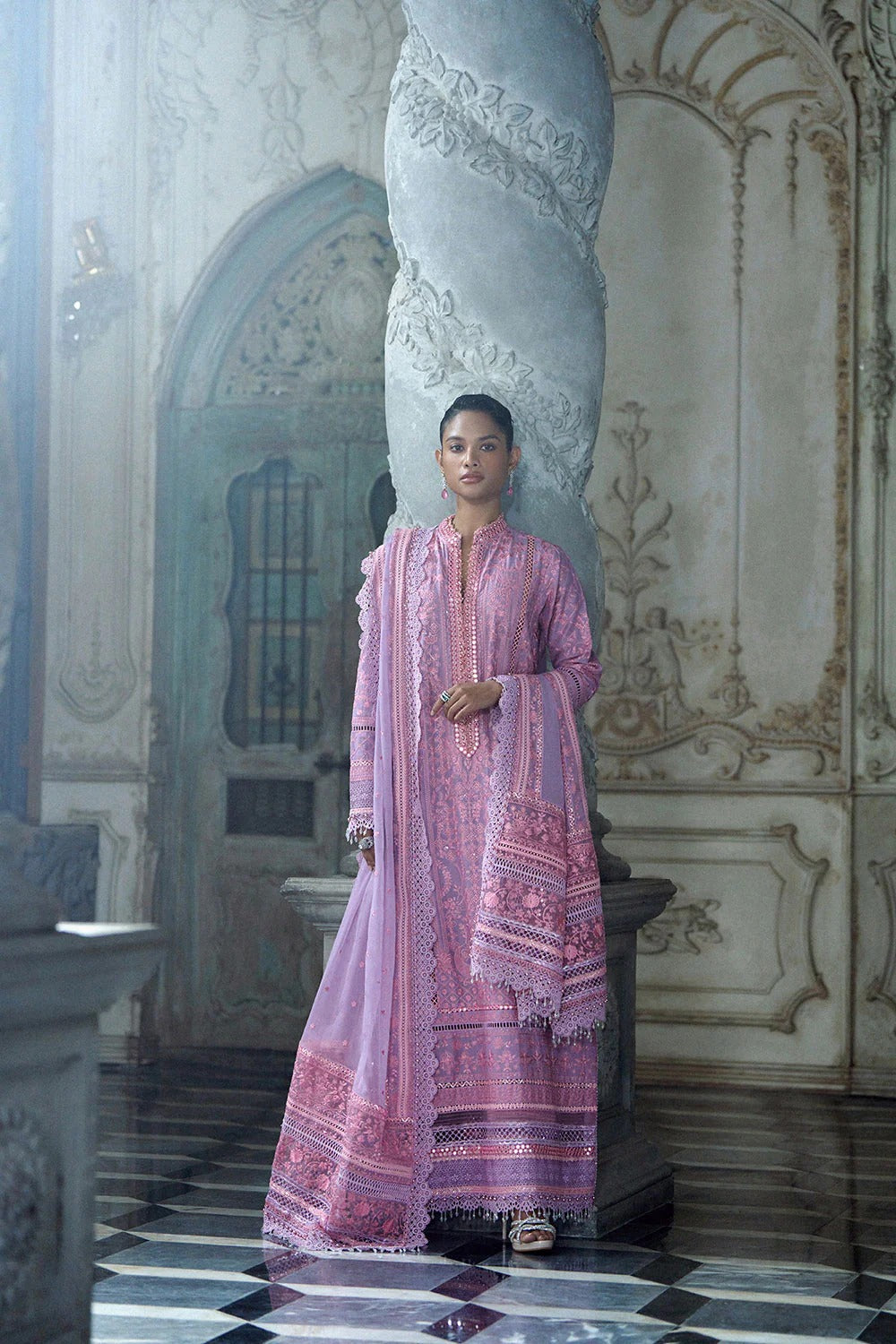 Design 11B I Luxury Lawn Eid Edition 2026 Unstitched I Sobia Nazir