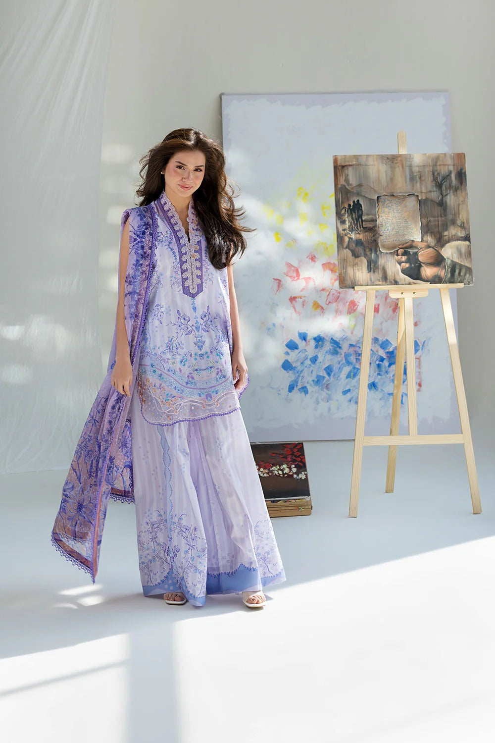 Design 2B I Vital 2026 Unstitched I Sobia Nazir Main image