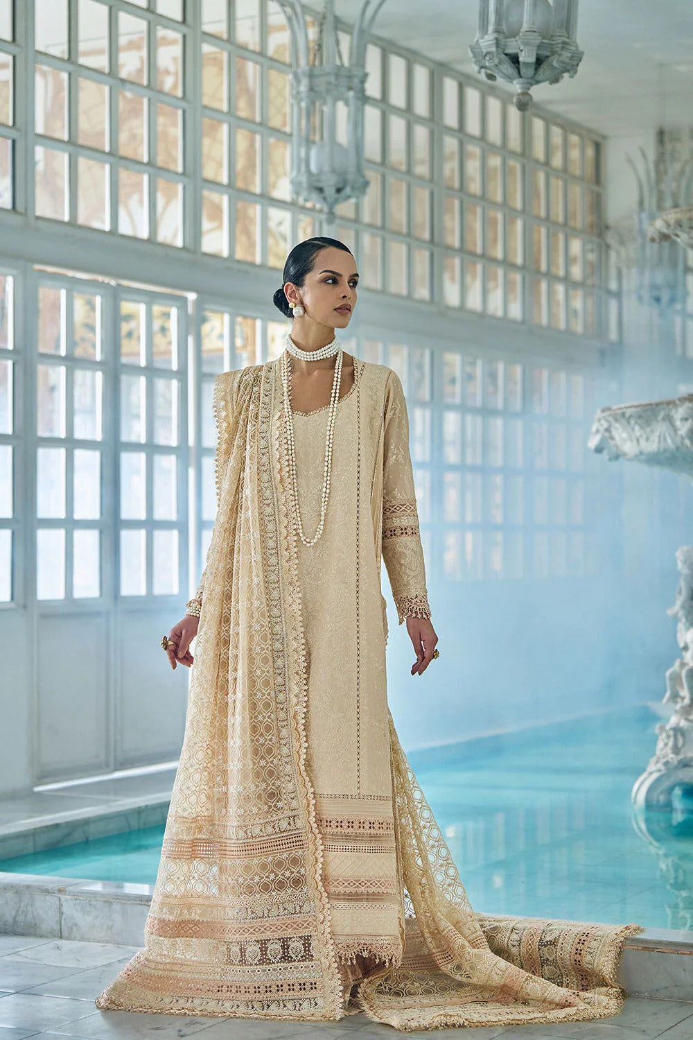 Design 3A I Luxury Lawn Eid Edition 2026 Unstitched I Sobia Nazir