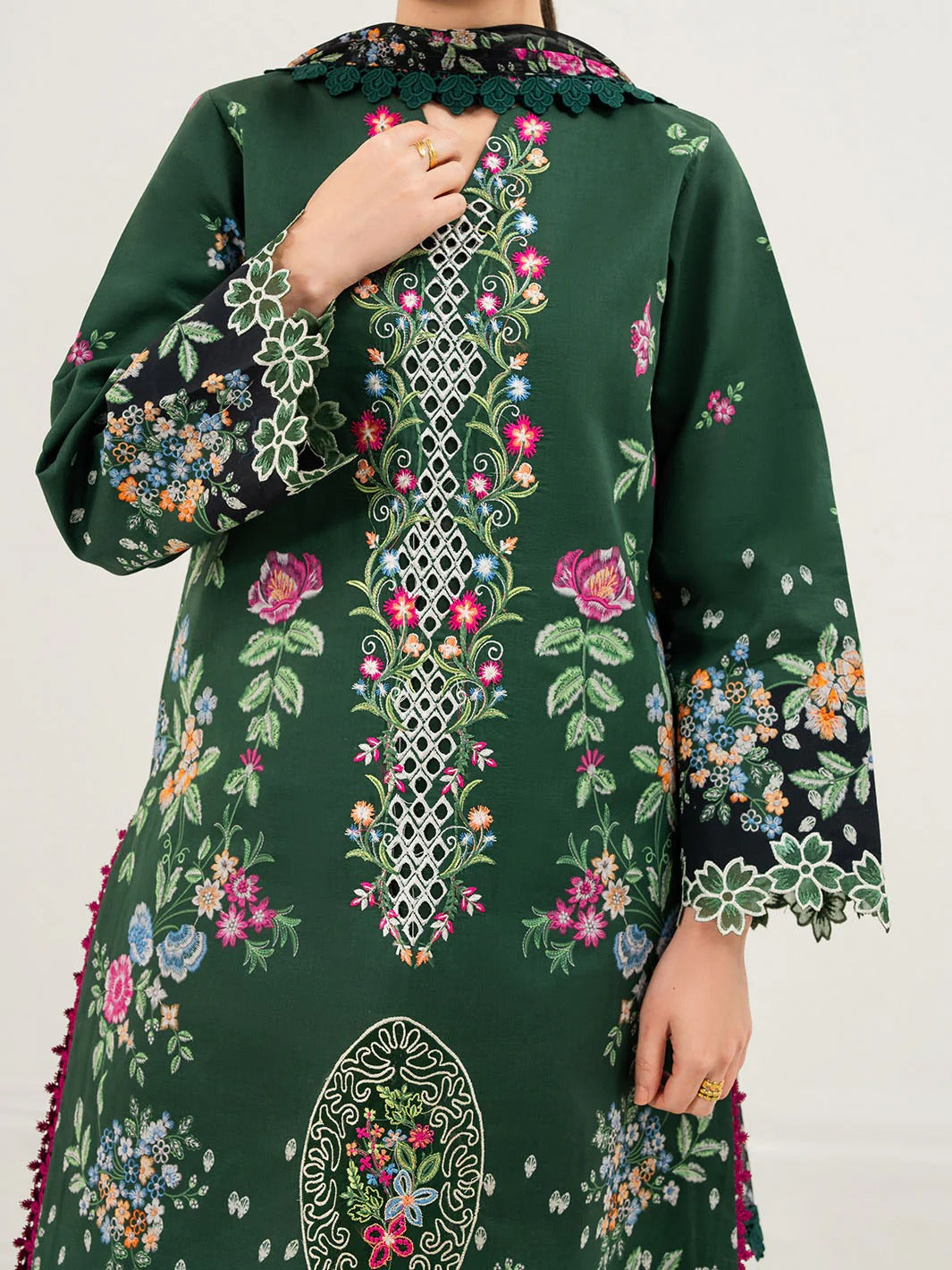 ANA-002 | 3 PC Lawn | 3 PC Lawn I  Anaya Lawn Vol 1 I MAHNUR Secondary image