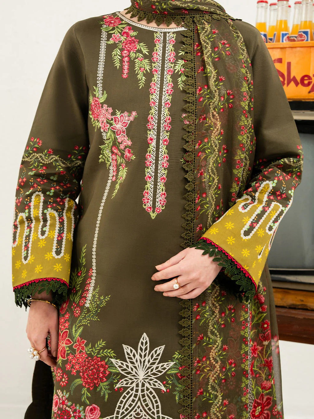 ANA-007 | 3 PC Lawn I  Anaya Lawn Vol 1 I MAHNUR