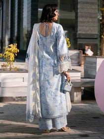 BW - 001 | 3 PC LAWN I Broadway Luxury Lawn '26 I MAHNUR