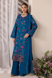 Embroidered Chiffon Dopatta 11 I Premium Edition I RajBari