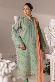 Embroidered Chiffon Dopatta 06 I Premium Edition I RajBari