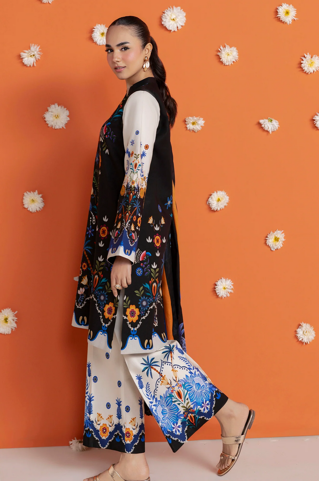 Unstitched Cord 09 I Amal Summer Prints 2Pc I Rajbari