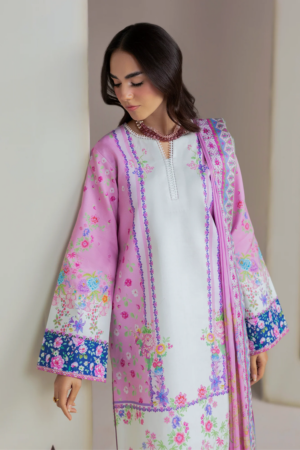 Unstitched Cord 15 I Amal Summer Prints 2Pc I Rajbari