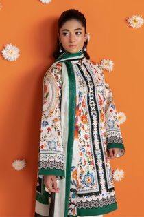 Unstitched Cord 14 I Amal Summer Prints 2Pc I Rajbari