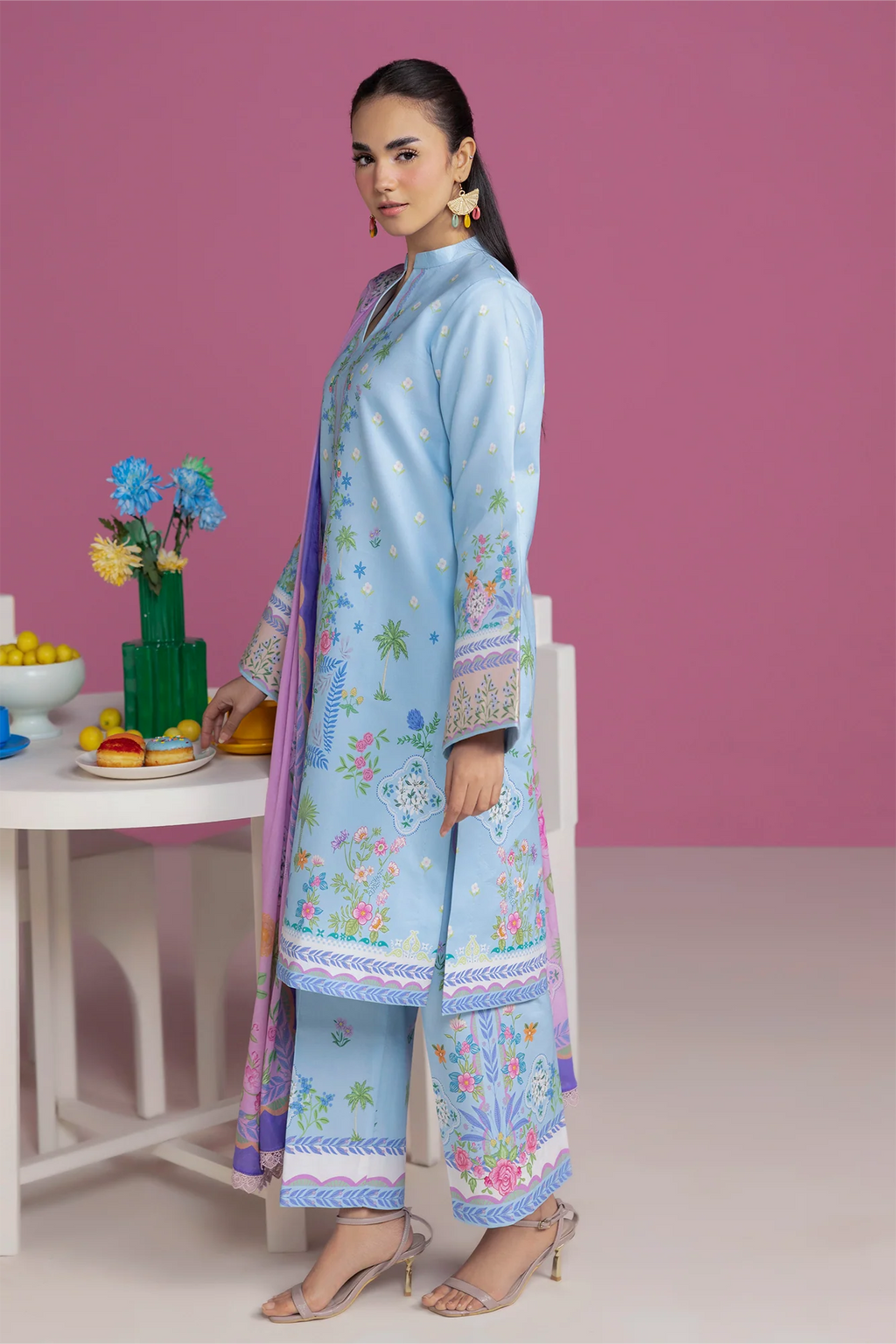 Unstitched Cord 12 I Amal Summer Prints 2Pc I Rajbari