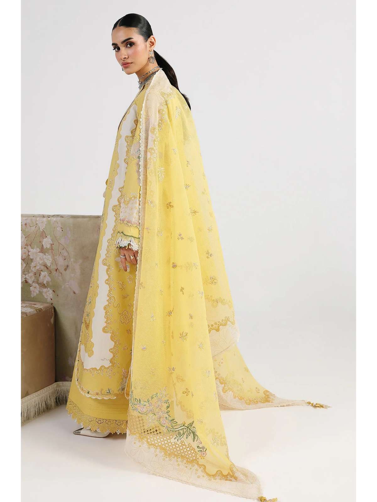 QFL-05 ZARIA | Festive Lawn '26 | Qalamkar