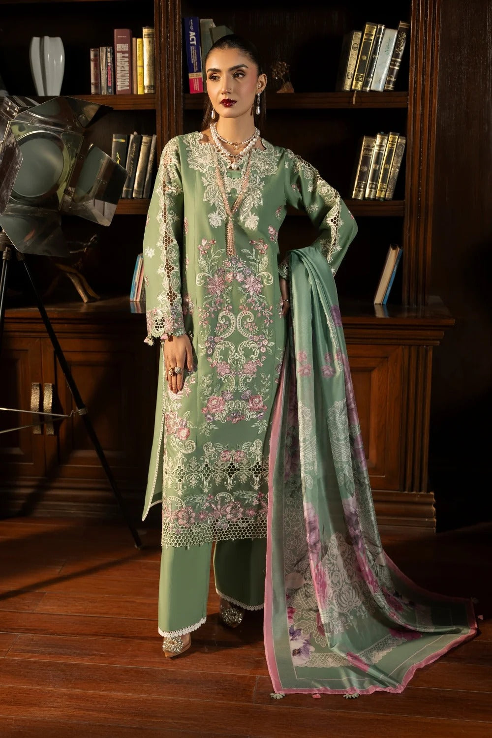 SABA I DIL KASH unstitched lawn I Gulmina Main image