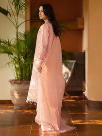 AN-004 | 3 PC Lawn I Angan Embroidered Lawn '26 I MAHNUR