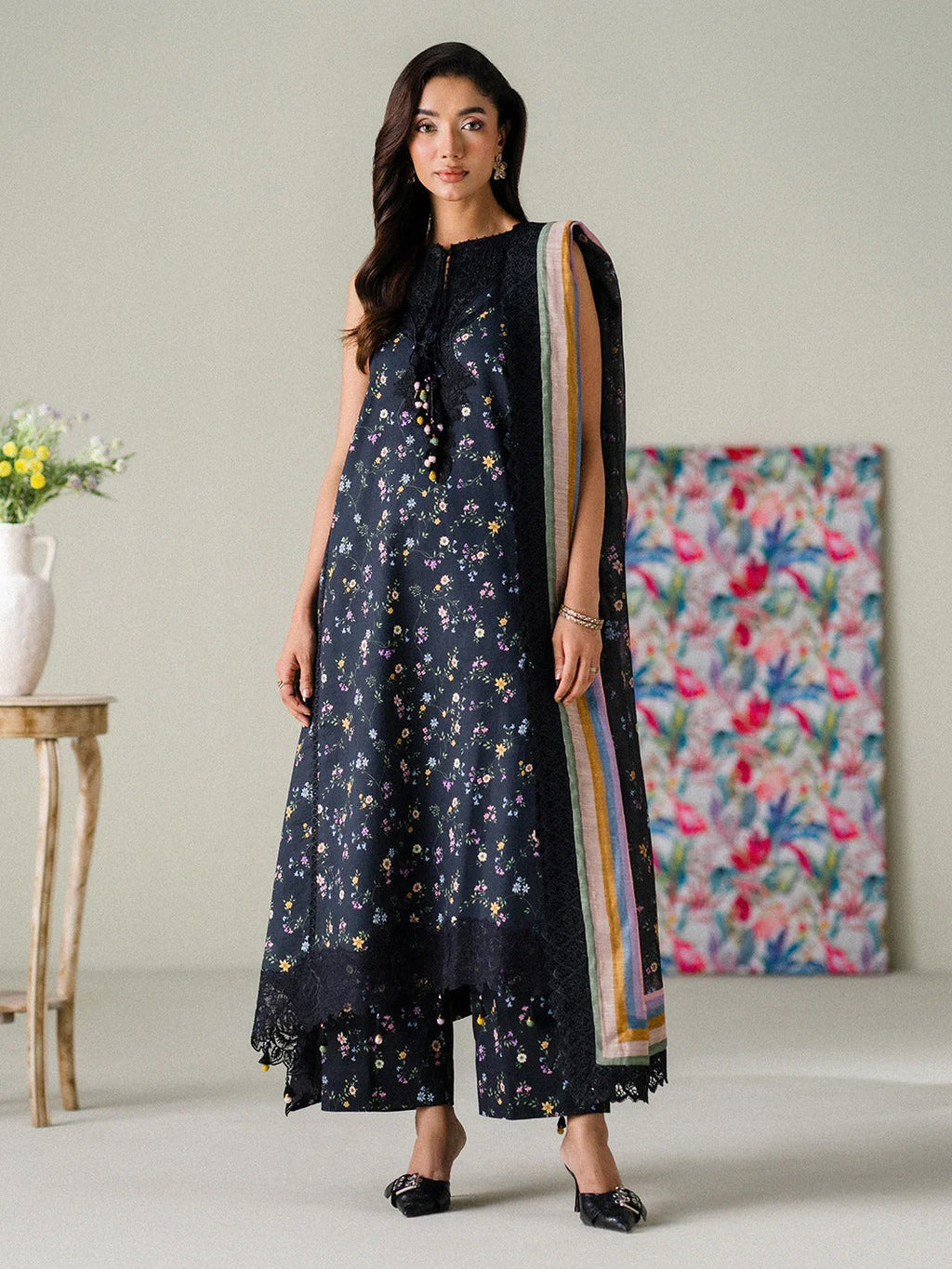 TWILIGHT CHARM  I Unstitched Printed Lawn I Faiza Faisal