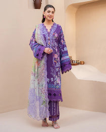 Poppy Petals I Summer in Bloom | Printed Lawn I Roheenaz