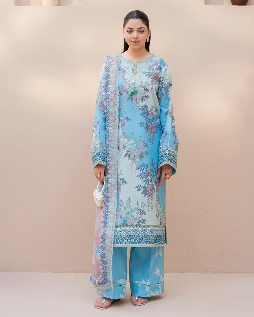 Wild Peony I Summer in Bloom | Printed Lawn I Roheenaz