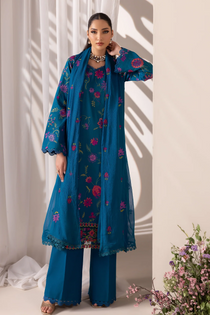 Embroidered Chiffon Dopatta 11 I Premium Edition I RajBari