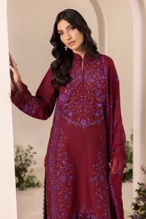 Embroidered Chiffon Dopatta 08 I Premium Edition I RajBari