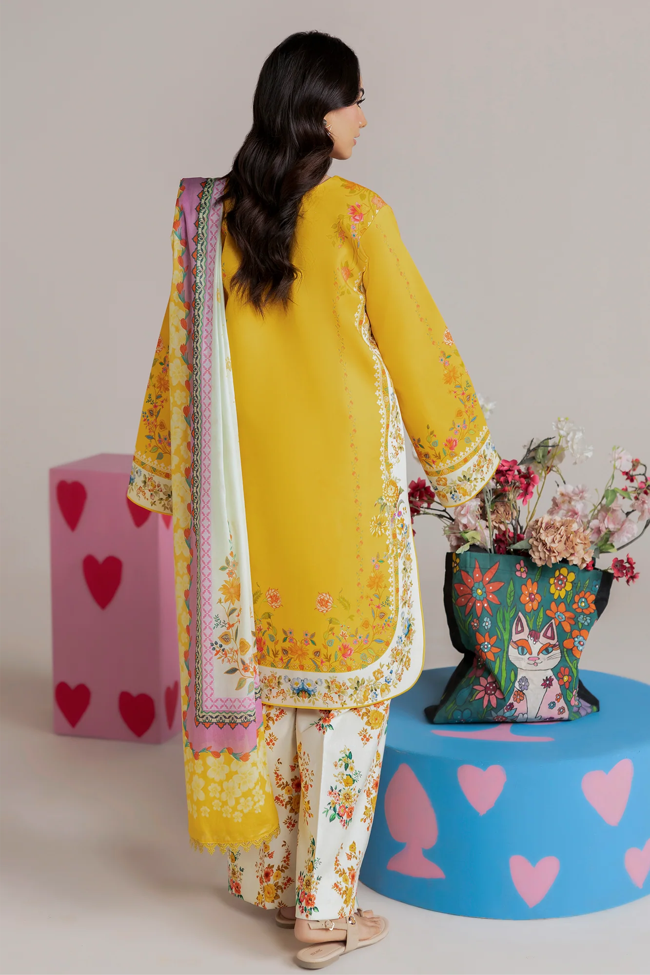 Unstitched Cord 06 I Amal Summer Prints 2Pc I Rajbari