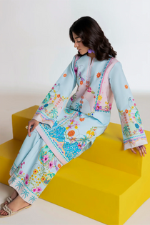 Unstitched Cord 05 I Amal Summer Prints 2Pc I Rajbari