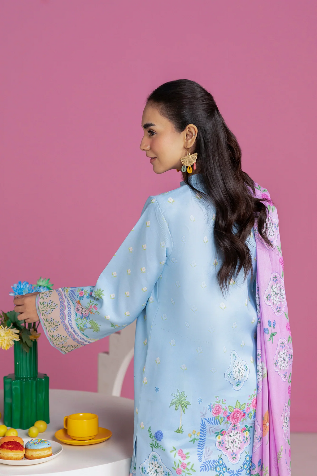 Unstitched Cord 12 I Amal Summer Prints 2Pc I Rajbari
