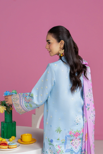 Unstitched Cord 12 I Amal Summer Prints 2Pc I Rajbari