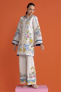Unstitched Cord 03 I Amal Summer Prints 2Pc I Rajbari