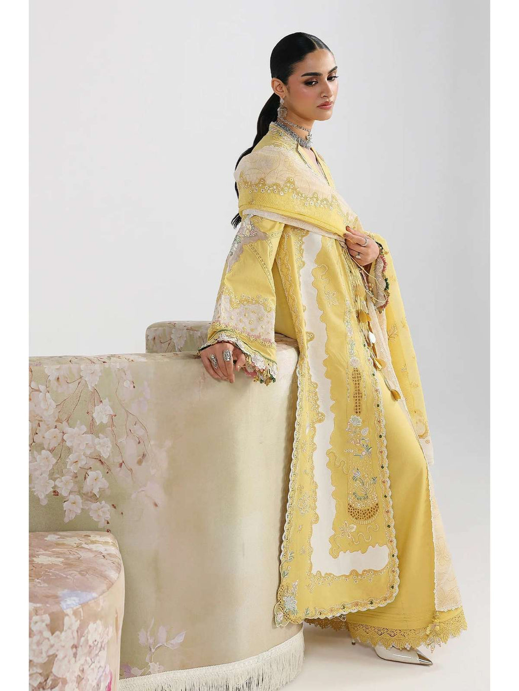 QFL-05 ZARIA | Festive Lawn '26 | Qalamkar