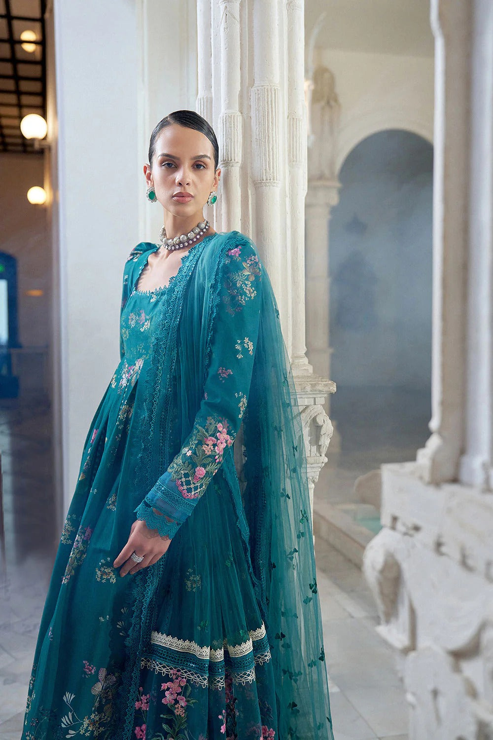 Design 10B I Luxury Lawn Eid Edition 2026 Unstitched I Sobia Nazir