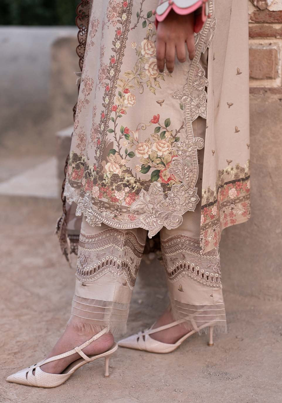 ZQL009 I The Anga Portal Luxe Lawn Eid Edit'26 I Zarqash