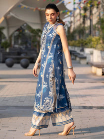 BW - 003 | 3 PC LAWN I Broadway Luxury Lawn '26 I MAHNUR