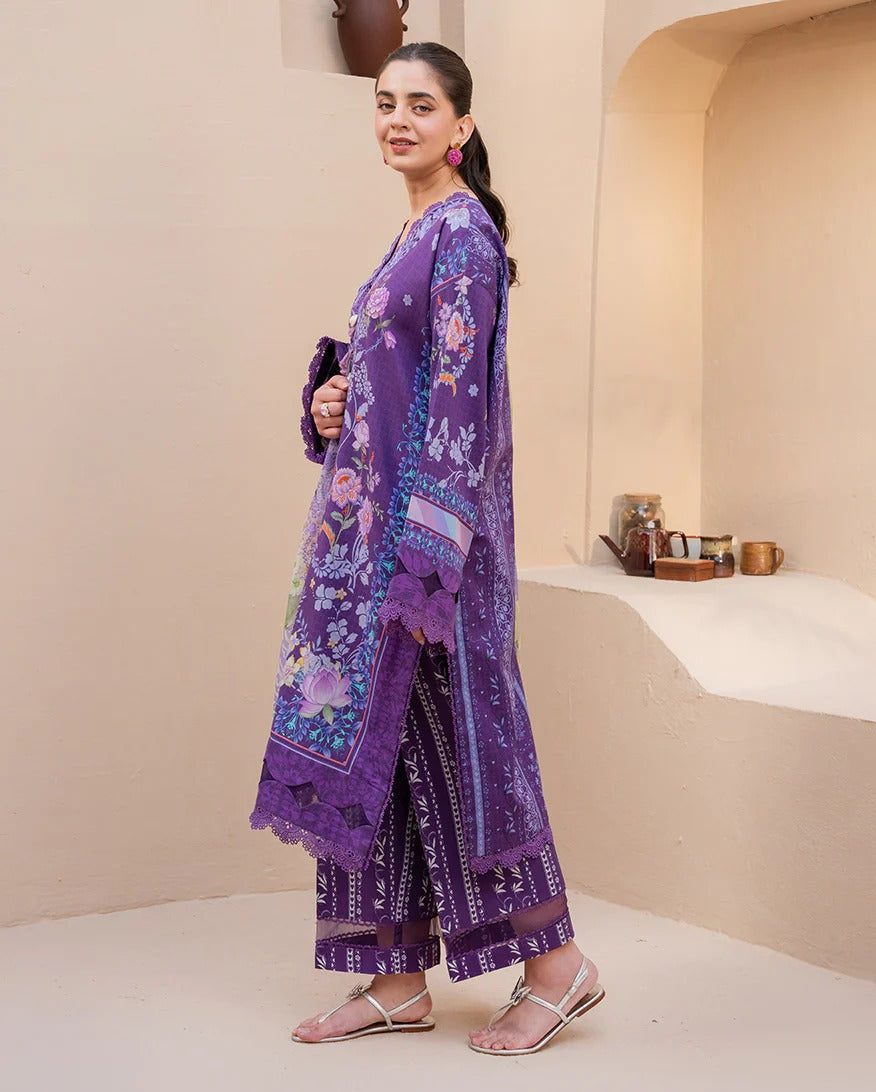 Poppy Petals I Summer in Bloom | Printed Lawn I Roheenaz