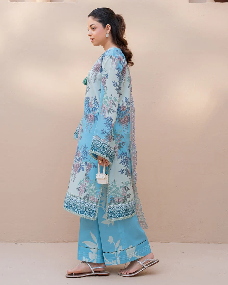 Wild Peony I Summer in Bloom | Printed Lawn I Roheenaz Secondary image