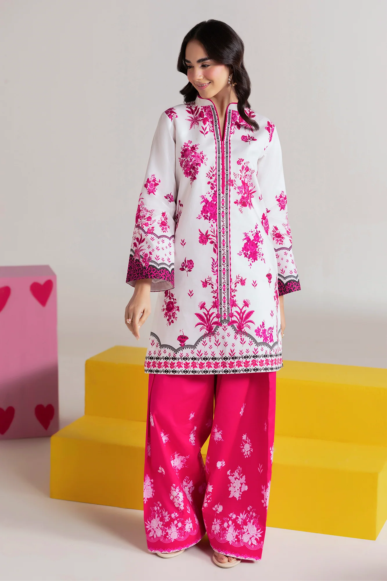 Unstitched Cord 01 I Amal Summer Prints 2Pc I Rajbari