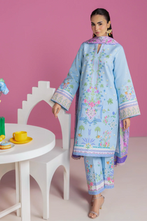 Unstitched Cord 12 I Amal Summer Prints 2Pc I Rajbari