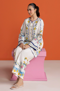 Unstitched Cord 03 I Amal Summer Prints 2Pc I Rajbari