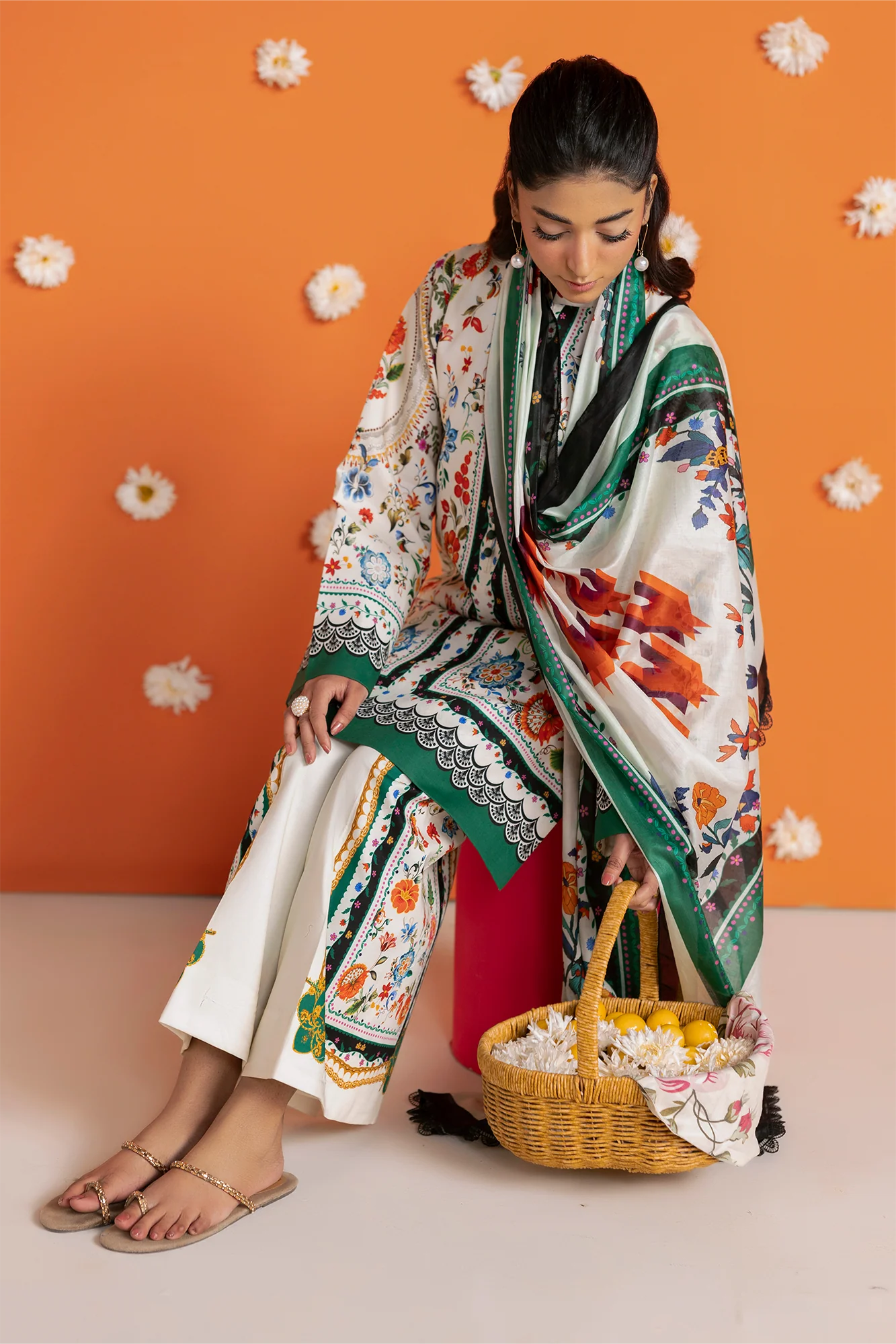 Unstitched Cord 14 I Amal Summer Prints 2Pc I Rajbari