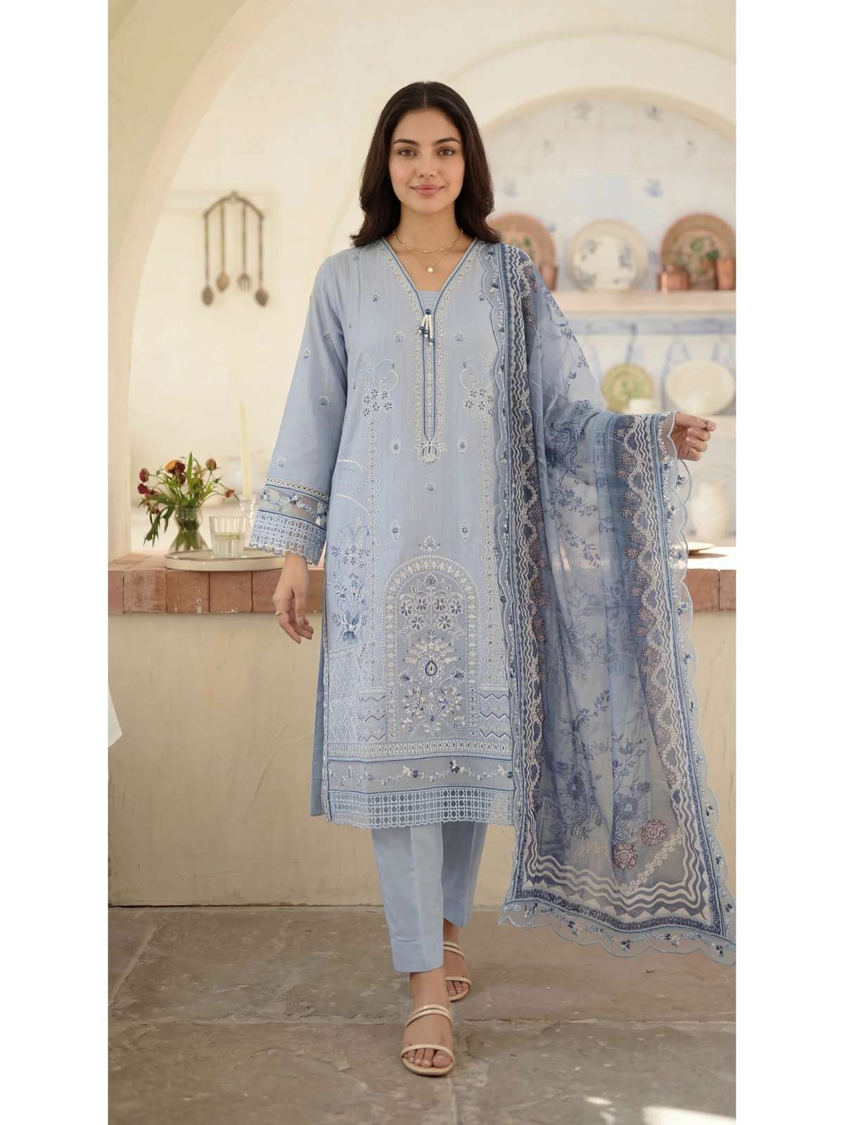 LIMKA - Embroidered Lawn Collection | Dressline