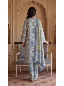 MAHAY - Festive Lawn Print Embroidered Collection | Dressline