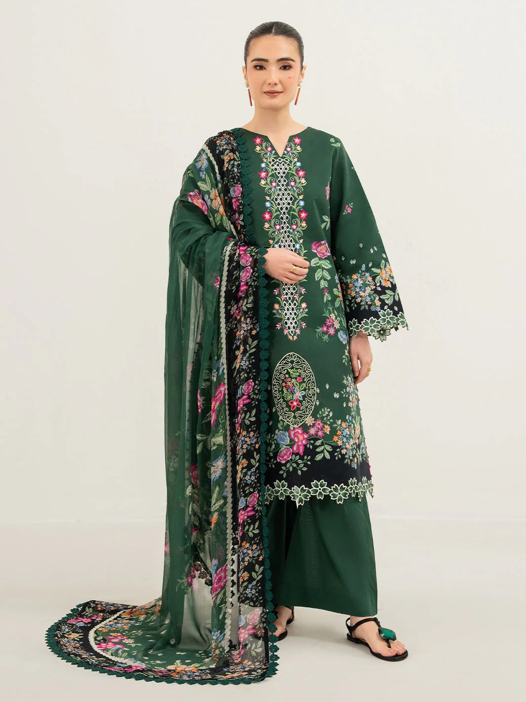 ANA-002 | 3 PC Lawn | 3 PC Lawn I  Anaya Lawn Vol 1 I MAHNUR