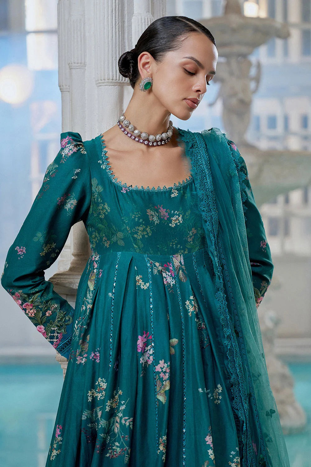 Design 10B I Luxury Lawn Eid Edition 2026 Unstitched I Sobia Nazir