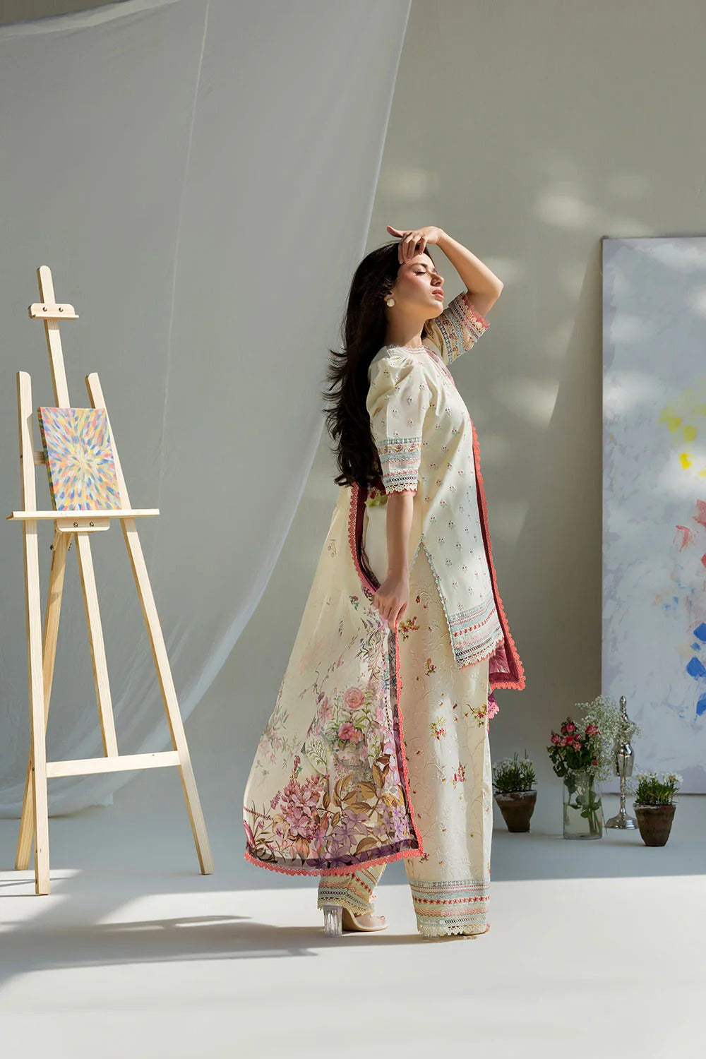 Design 10A I Vital 2026 Unstitched I Sobia Nazir