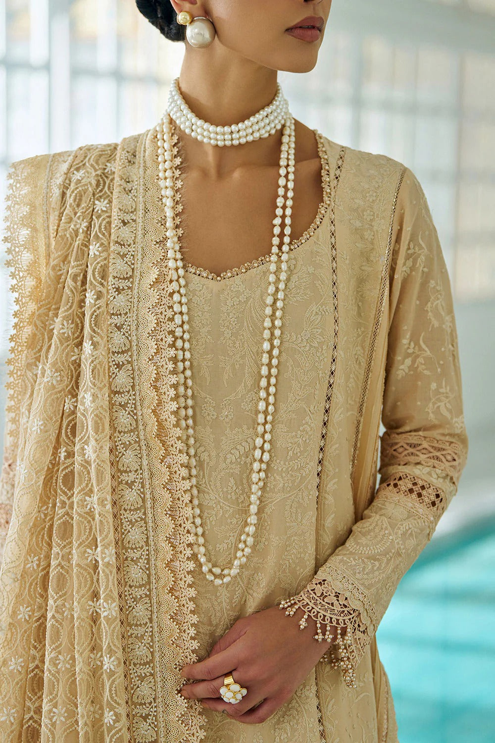 Design 3A I Luxury Lawn Eid Edition 2026 Unstitched I Sobia Nazir