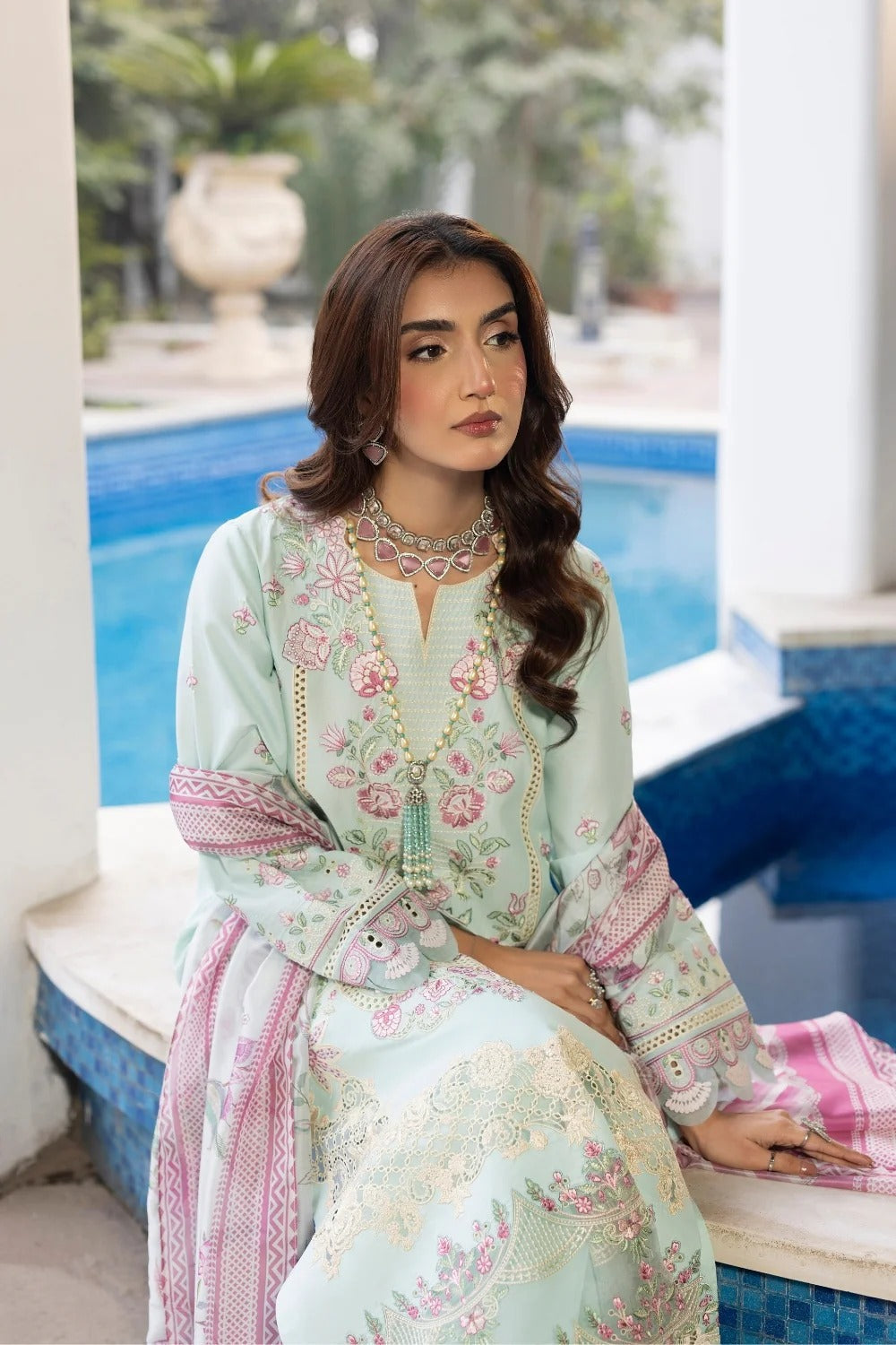 IQRA I DIL KASH unstitched lawn I Gulmina